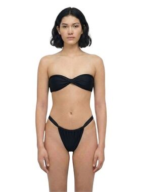 ADJUSTABLE BIKINI BOTTOM - Noir